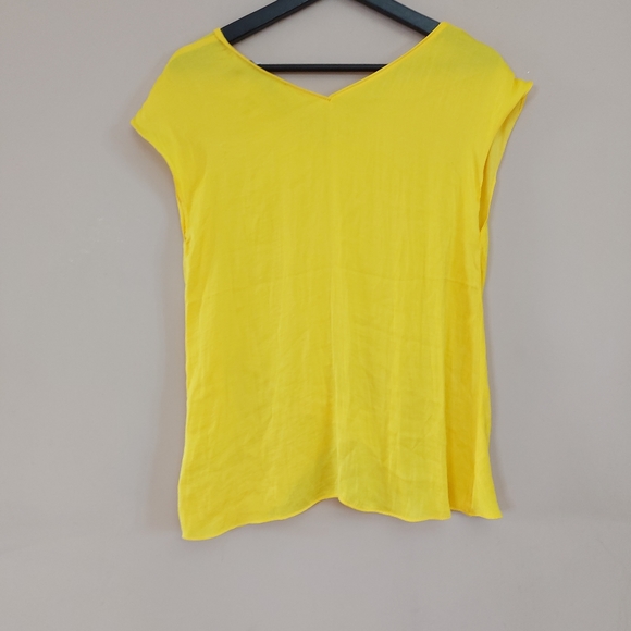 Naked Zebra v neck blouse with faux wrap bottom size small - Picture 6 of 6